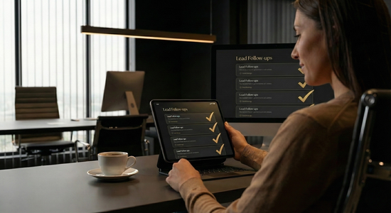 Automated follow-up illustration